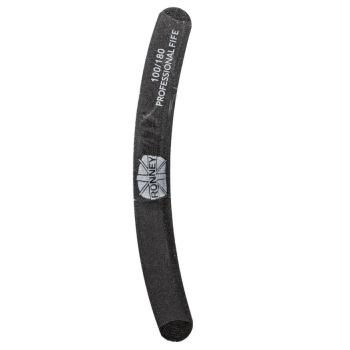 RONNEY Professional PREMIUM Nailfile -PILNIK 100/180 CZARNY BANAN